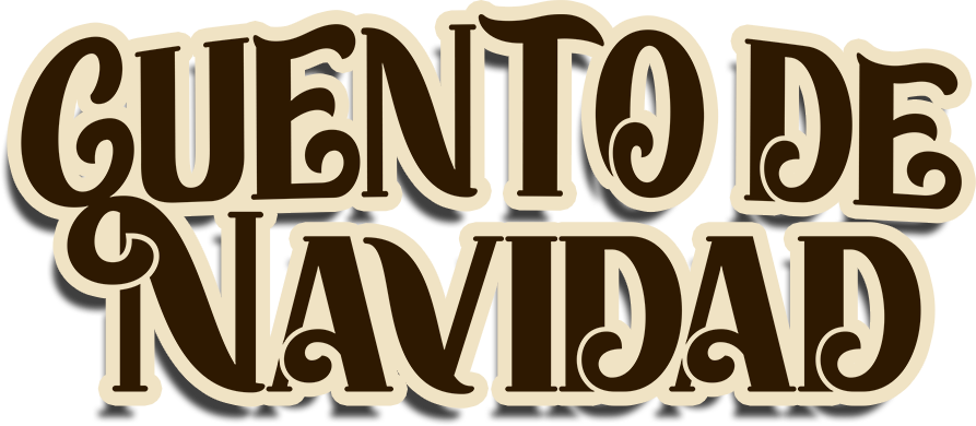 Cuento de Navidad — título gráfico