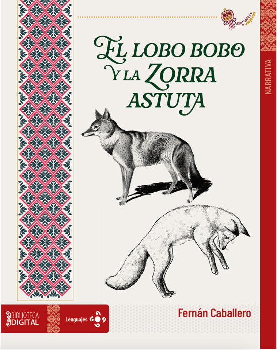 Portada El lobo bobo y la zorra astuta