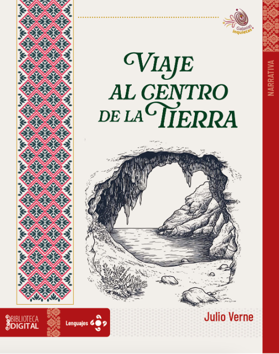 Portada Viaje al centro de la tierra