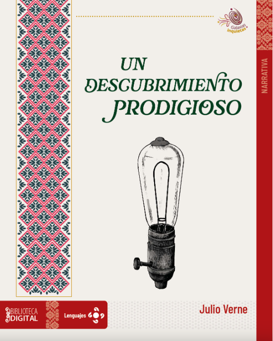 Portada Un descubrimiento prodigioso - Julio Verne