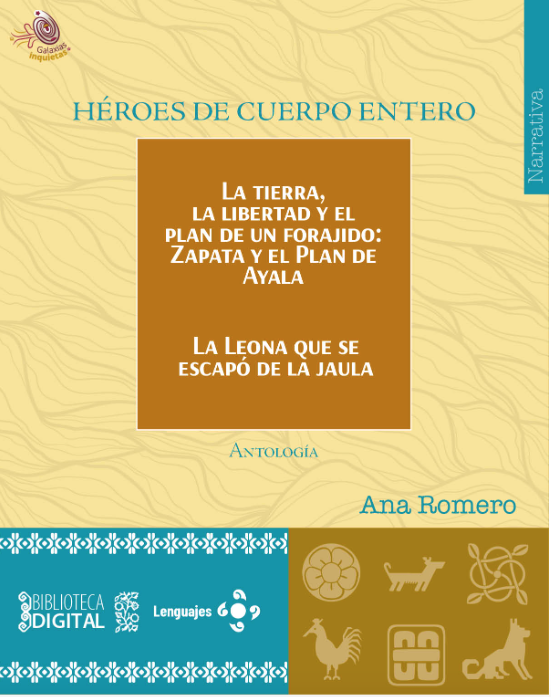 Portada Héroes de cuerpo entero - Ana Romero