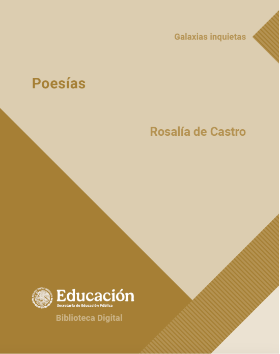 Portada Poesías - Rosalía de Castro